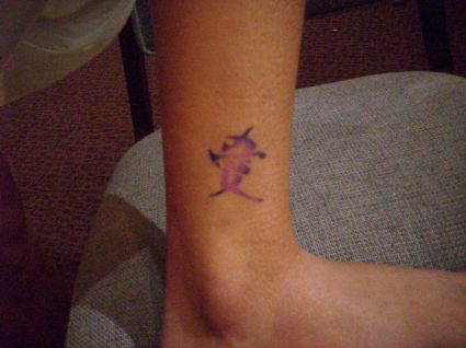 Airbrush Small Tattoo Gallery